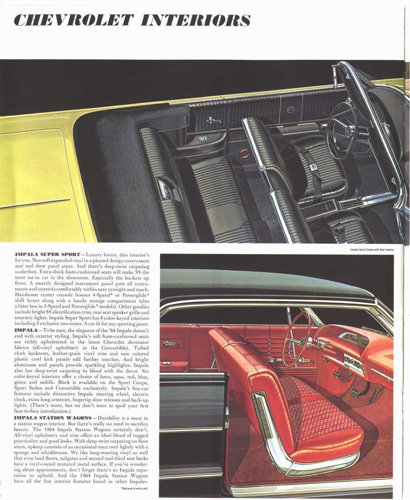 1964 Chevrolet Full-Size Brochure Page 2
